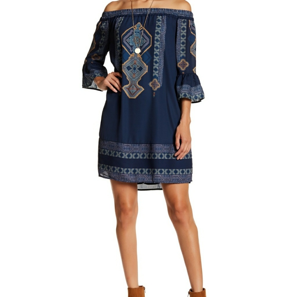 Off the shoulder dress